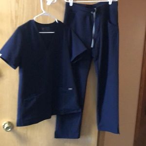 Figs scrub top snd pant set